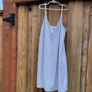Dress, spaghetti strap, with glitters, sparkle, Candie’s, NWT